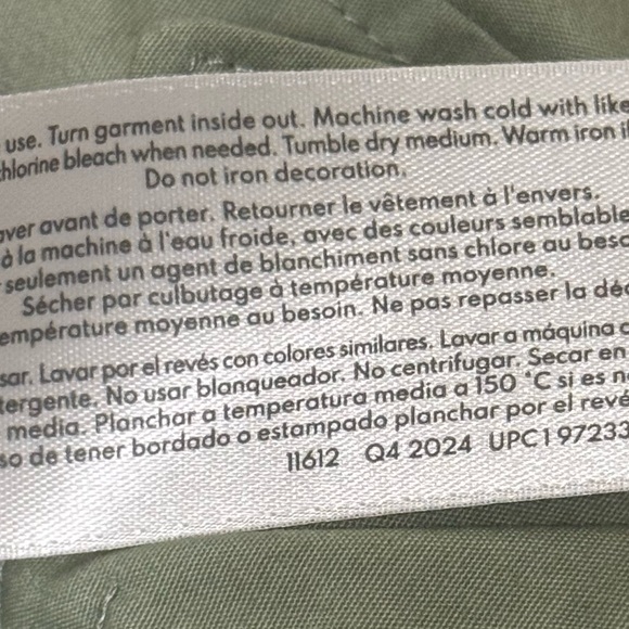 Carter's Olive Dinosaur Print Baby Romper - Picture 7 of 7